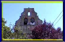 Bscones de Ebro, espadaa de la iglesia