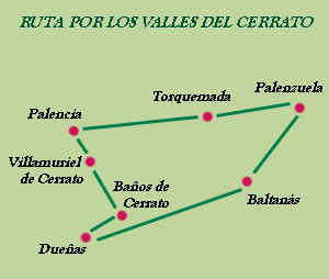 Una ruta por los valles del Cerrato